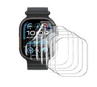 AOKUMA [6 Pack For Apple Watch Ultra 3 49mm Soft TPU Screen Protector,Flexible TPU Film [Not Glass], Scratchproof, Bubble Free,Case Friendly, HD Clear, Easy Installation