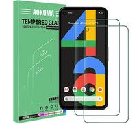 AOKUMA Google Pixel 4A 4G Tempered Glass Screen Protector, [2 Pack] Premium Quality Guard Film, Case Friendly, Shatterproof, Shockproof, Scratchproof oilproof