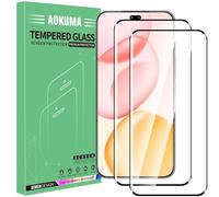 AOKUMA Tempered Glass for Honor 400 Pro 5G, Screen Protector, Premium 3D Curved Edge Guard Film, Edge to Edge Full Screen Cover, Work with most case(Black Edge)