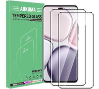 AOKUMA Tempered Glass for Honor X60 Pro/X9C/Magic 7 Lite, Screen Protector, Premium 3D Curved Edge Guard Film, Edge to Edge Full Screen Cover, work with most case(Black Edge)