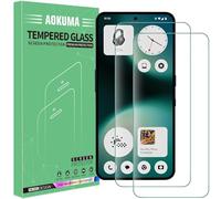 AOKUMA Tempered Glass For Nothing Phone 3a/3a Lite/3a Pro Screen Protector, 2 Pack Screen Protector,9H Hardness,Anti-Scratch,Anti-Fingerprint,Bubble-Free,HD Clear,Premium Protective Film