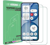 AOKUMA Tempered Glass For Nothing Phone 4a / 4a Pro 5G Screen Protector, 2 Pack Screen Protector,9H Hardness,Anti-Scratch,Anti-Fingerprint,Bubble-Free,HD Clear,Premium Protective Film Case Friendly