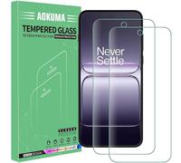 AOKUMA Tempered Glass for OnePlus Nord CE5 / OnePlus Nord 5, Screen Protector, [2 Pack] Premium Quality Guard Film, Case Friendly, Shatterproof, Shockproof, Scratchproof, Oilproof