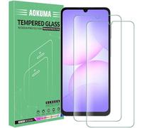 AOKUMA Tempered Glass for Samsung Galaxy A08 / A07 4G&5G Screen Protector, [2 Pack] Premium Quality Guard Film, Case Friendly, Shatterproof, Shockproof, Scratchproof, Oilproof for Samsung A08