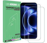 AOKUMA Tempered Glass For Xiaomi 17 Ultra/17 Pro Max Screen Protector, 2 Pack Screen Protector,9H Hardness,Anti-Scratch,Anti-Fingerprint,Bubble-Free,HD Clear,Premium Protective Film Case Friendly