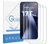 AOKUMA Tempered Glass for Xiaomi 17T Pro / 15T / 15T Pro 5G Screen Protector, Not for Xiaomi 17T, [3 Pack] Premium Quality Guard Film, Case Friendly, Shatterproof, Shockproof, Scratchproof, Oilproof