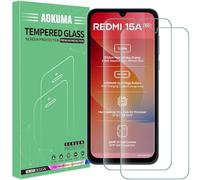 AOKUMA Tempered Glass For Xiaomi Poco C81/C81 Pro/Redmi A7 Pro/15A 4G&5G 4G/5G Screen Protector, 2 Pack 9H Hardness,Anti-Scratch,Anti-Fingerprint,Bubble-Free,HD Clear,Premium Protective Film