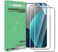 AOKUMA Tempered Glass for Xiaomi Redmi Note 15 Pro 4G/Motorola Signature Screen Protector9(Not for 5G), Premium 3D Curved Edge Guard Film, Full Coverage Anti-Fingerprints No Bubbles HD-Clear