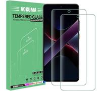 AOKUMA Tempered Glass for ZTE nubia Air/Xiaomi Poco X7 Pro 5G/M6 Pro, Screen Protector, [2 Pack] Premium Quality Guard Film, Case Friendly, Shatterproof, Shockproof, Scratchproof, Oilproof