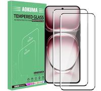 AOKUMA Tempered Glass Screen Protector for Oppo Reno 12, 3D Curved Edge, Fingerprint & Smudge Resistant, Easy Installation, 1 Count
