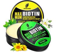 aokur 2 Pack Beard Balm for Men - Vanilla & Unscented - Biotin Beard Conditioner for Softening, Styling & Supporting Beard Growth - Gift Set for Father’s Day, Anniversaries & Christmas