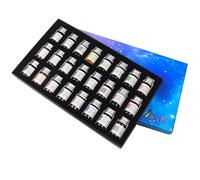 AOKUY Drawing Inks,Calligraphy Inks, 24Colorful Dip Pen Ink Set for Writing, Drawing, Great for Gift Giving.