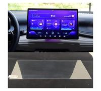 Aokvoh Clear Car Navigation Film Tempered Glass Screen Protector Car Infotainment Radio GPS Console Navigation For BYD For ATTO 3 2022 2023 Car GPS Protective Film