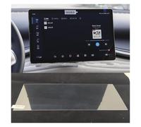 Aokvoh Clear Car Navigation Film Tempered Glass Screen Protector Car Infotainment Radio GPS Console Navigation For BYD For ATTO 3 2022 2023 Car GPS Protective Film
