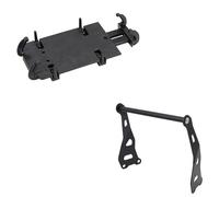 Aokvoh Navigation Bracket Motorbike Phone GPS Navigaton Plate Bracket Bar Mount Motorcycle For Royal For Enfield For Himalayan 2021 2020 2019 2018 2017 2016(A and 12mm)
