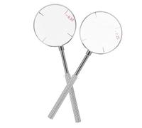AOKWAWALIY 2pcs Cross Cylinder Lens Tool Set 25° 50° Diopters Optical Instruments for Eye Testing and Optometry