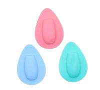 AOKWAWALIY 3pcs Adhesive Silicone Vase for Wall Decor Mini Vase Set Stick-On Plant Pot for Storage Container