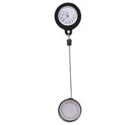 AOKWAWALIY Badge Reel Pocket Watch Fashionable and Chic for Students and Doctors Accurate Time White