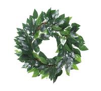 AOKWAWALIY Banyan Leaf Wreath Home Decorations Wreaths for Front Door Party Wreath Artificial Leaf Wreath Wedding Ceremony Decorations Grapevine Wreath Foliage Resin Outdoor Props
