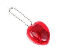 AOKWAWALIY Box Heart Shaped Pendant Music Handbag Pendant for Hanging Children's Key Ring for Backpacks Music Box for Children Multi-Purpose Ladder Ornament Key Rings Key Decoration, red, 5X4.8X2CM