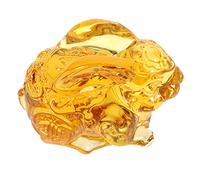 AOKWAWALIY Crystal Rabbit Zodiac Sign Rabbit Desk Attachment Outdoor Decoration Clear Animal Sculpture Zodiac Year of the Rabbit Figures Rabbit Statue Made of Glass Mini Animals Paperweight Cartoon