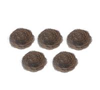 AOKWAWALIY Decoration 5 Pieces Bird Houses Hanging Bird Door Decoration Bird Rattan Nest Bird Decoration Bird House Bird House Bird House Bird House for Outdoor Artificial Woods The Bird Nest