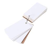 AOKWAWALIY DIY Greeting Card/Bookmark Study Cards Binder Ring and Hole for Easy Organization