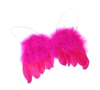 AOKWAWALIY Feather Wings Photo Prop Children's Photo Prop Boy Photo Prop Newborn Photo Prop Wings of the Angel Fairy Toddler Photo Painting Mat for Children Hair Accessories Rosy