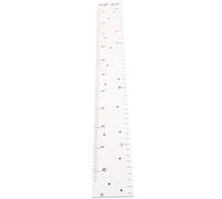 AOKWAWALIY Height Ruler Farmhouse Wooden Ruler Height Ruler for Measuring Wooden Ruler Growth Chart Wooden Growth Charts Height Chart Playroom Decor Walnut Child Sticker Height Wooden