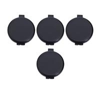 AOKWAWALIY Pack of 4 Press on the Finger Print Stamp Black Ink Pad Fingerprint Ink Pad Black for Children Stamp Pad for Fingerprints Fingerprint Ink Pad