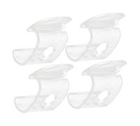 AOKWAWALIY Roller Blind Pull down Handles 4pcs Clips for Blinds Cordless Window Shade Accessories Comfortable to Hold for Home and Office Use