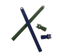 AOKWAWALIY Screen Protecter 2pcs second generation Anti-fall pencil stylus sleeve dust-proof pen holder written handwriting silicone pencil case doll non-slip Silicone Case pen cap unique