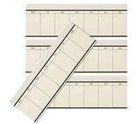 AOKWAWALIY Weekly Planner Notepads 4 Pack Tearable Schedule Planning Memo Pads 7 Inch Business Plans Memo Pads for Daily to-do Lists and Office Organisation