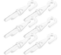 AOKWAWALIY Window 6pcs Shutter Turn Rod Head Blind Wand Hook Sleeve Vertical Blinds Replacement Slats Mini Blind Wand Hook Vertical Blind Wand Hook Ganchos Mini Hooks Plastic Tool With Hook