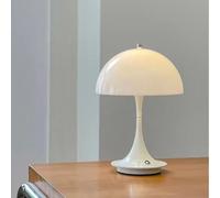 AoLa Mushroom Light Table Lamp Wireless Touch Dimmable Led Battery Mushroom Desk Lamp Usb Rechargeable Table Light Modern Retro Bedside Lamp Mushroom Reading Lamp Bedroom Dining Room Bar 3 Colours