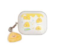 AOLABOKY XiaoMi Redmi Buds 5 Case, Cute Cartoon Creative Design Headset Protective Case with Keychain for Girls Women (Cheese)