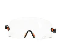 Aolamegs Safe ANSI Z87 Safety Glasses - OSHA Construction Hard Hat Visor Accessories,Upside Down Safety Helmet Goggle Replacement,Build in Clear Lens Eye Protector,Block Dust,EN 166 Approved