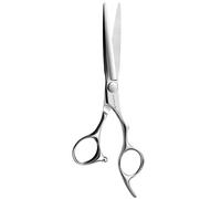 AOLANDUO Professional Hair Shears 6 Inch - All-Day Comfort Offset Handle, Japanese VG10 Steel, True Convex Edge, Ball Bearing Pivot for UK Salon Stylists