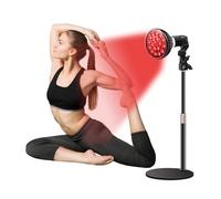 Aolawco Red Light Lamp with Base, 850nm & 660nm Light Lamps, 54W 18LEDs Near Infrared with Protective Glasses, Gooseneck Red Light Lamp Ideal Gifts for Men Women