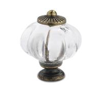 Aoleegatt 022 Bedside Table Handle mesh Drawer Handle Transparent Crystal Acrylic Single Hole Pull Crystal Handle(1)