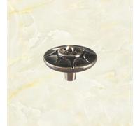 Aoleegatt 172 European Bronze Drawer Single Hole Pull Ring Cabinet Door Wooden Box(Antique Brass)