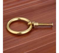 Aoleegatt 1Pc 40mm/50mm Vintage Jewelry Boxes Ring Knobs Furniture Cabinet Drawer Cupboard Wardrobe Door Pulls Handle Brass/Antique Bronze(40mm A)