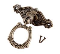 Aoleegatt 1Pc Antique Bronze Furniture Pull Knob Zinc Alloy Kitchen Drawer Cupboard Cabinet Door Pulls Handle for Jewelry Wood Box 65 * 48mm