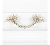 Aoleegatt 1Pc Antique Silver Kitchen Cabinets Sliding Door Knob Furniture Wardrobe Closet Drawer Cupboard Dresser Pulls Handle 64/78/96mm(C)