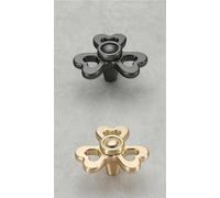 Aoleegatt 1Pc Creative Cupboard Door Pull Furniture Handle Rotatable Dresser Drawer Knobs Zinc Alloy Kitchen Cabinet Handles Home Decor(5223-Copper Wire)