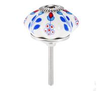 Aoleegatt 40mm Ceramic Door Drawer Handles Pumpkins Knobs European Colorful Cabinet Cupboard Dresser Handles Pull Knobs Furniture Hardware(A)