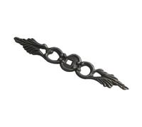 Aoleegatt 423 Chinese Drawer Handle Antique Alloy American Printed Handle Bronze Accessories(Antique Brass)