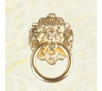 Aoleegatt 447 Antique Brushed Lion Head Cabinet Wardrobe Door Handle Home Improvement Hardware Handle(4)