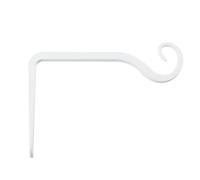 Aoleegatt 5.67-Inch Simple Wall Wrought Iron Bending Forming Coat Hook Flower Basket Hook self-Tapping Screw Fixing S Type(1)