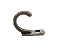 Aoleegatt 600 Antique Alloy Single Row Single Hole mini Coat Wall Extra Small Single Hook(5-10pcs)